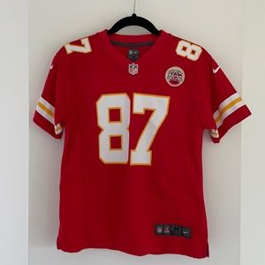 Boys M Kelce 87 Chiefs jersey